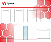 Стенд - Охрана труда. Карман плоский горизонтальный А4-2шт, карман плоский вертикальный А4-4шт, перекидное устройство А4 на 10 рамок (1200х1000; Пластик ПВХ 4 мм, алюминиевый профиль)